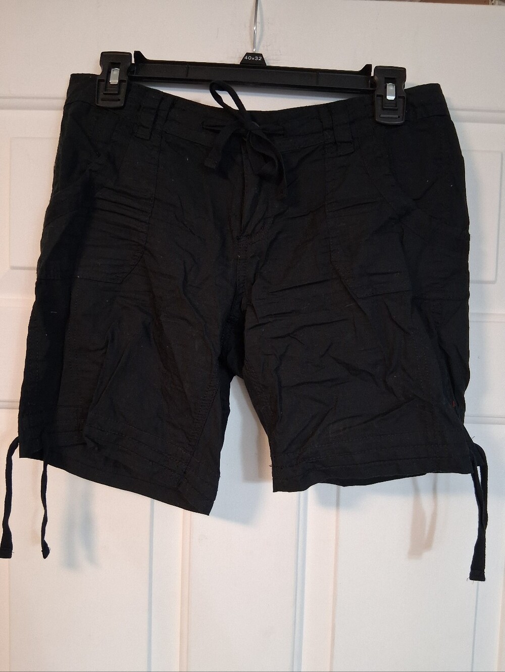 OP Black Drawstring Shorts Summer Comfy Sz 7